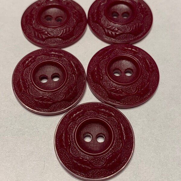 Embossed Buttons Etsy