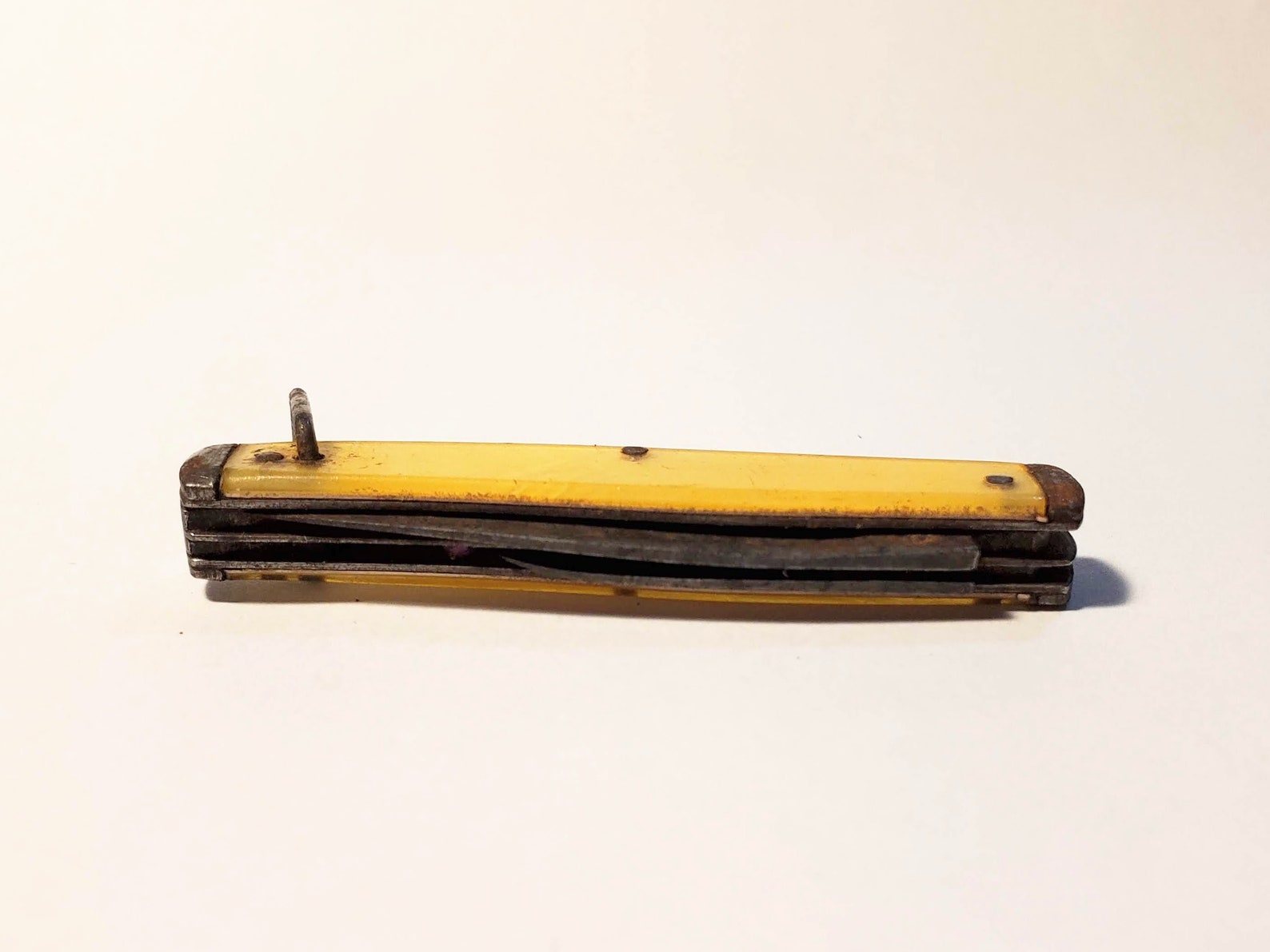 Vintage Pocket Knife Bakelite Folding Knife Etsy