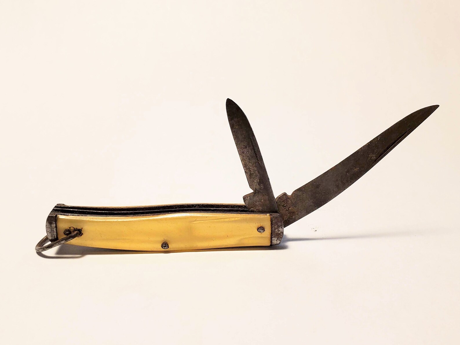 Vintage Pocket Knife Bakelite Folding Knife Etsy