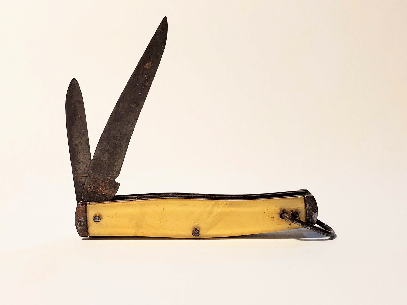 Vintage Pocket Knife Bakelite Folding Knife Etsy