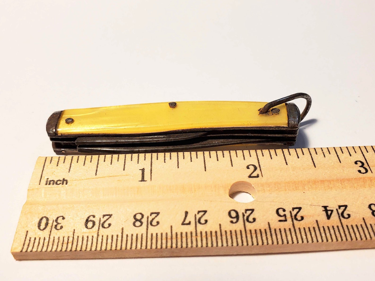 Vintage Pocket Knife Bakelite Folding Knife Etsy