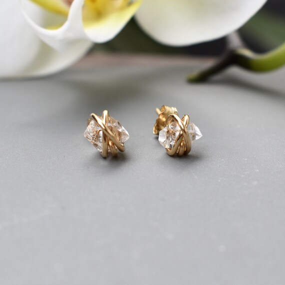 Etsy herkimer on sale diamond earrings