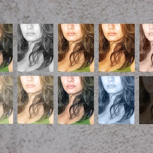 Color Overlays ProPack 10 Overlays in psd.(photoshop) format with Instruction and help (Photo Edit Pack) Customizable and discountable