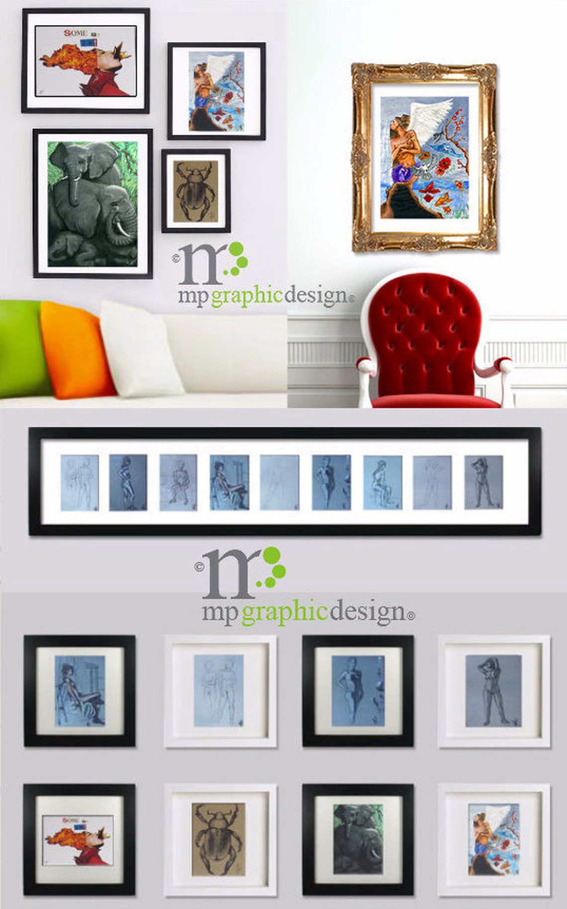 Custom Wall Art Drawings Posters Art Print Designs Etsy