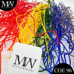 COE 96 Vitrigraph Curls - Rainbow Variety Pack (12oz)