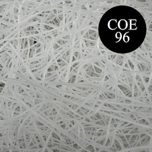 COE 96 Vitrigraph Curls (4oz) - White