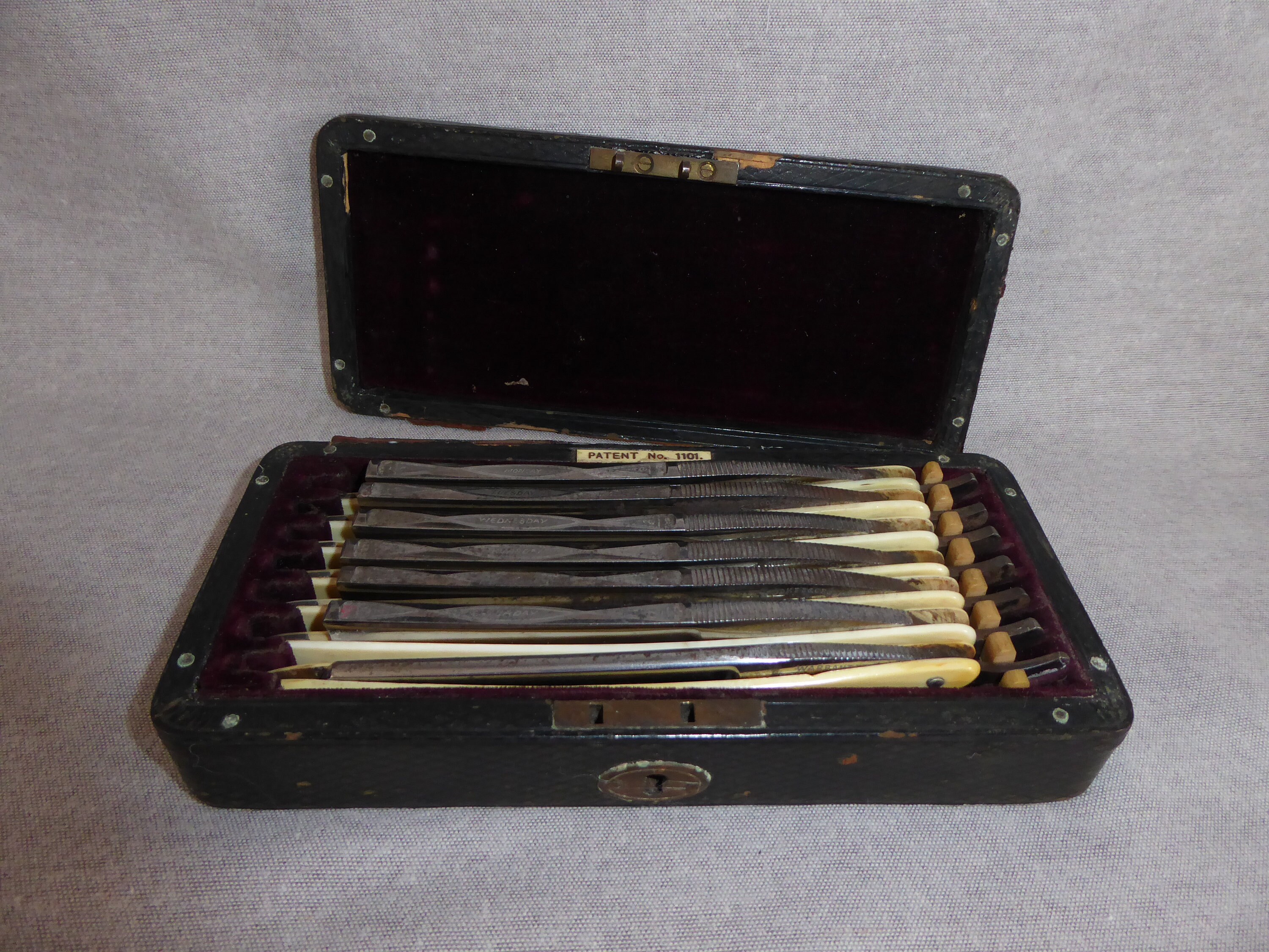 Open Razors Straight Razors Cut Throat Razor Set 7 Cut Etsy