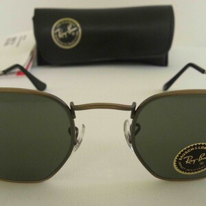 New Vintage B&L Ray Ban Classic Collection Style III Antique Bronze W0973 Aviator Sunglasses usa