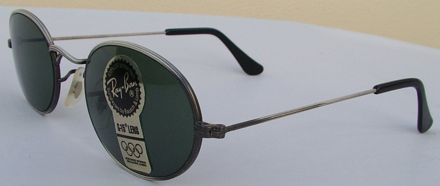 New Vintage B&L Ray Ban Classic Collection I Pewter G-15  display picture 1