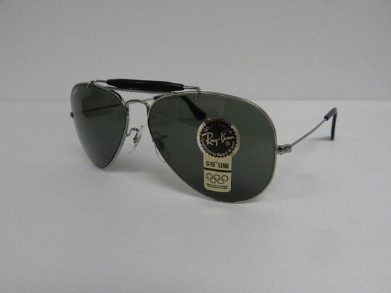 New Vintage B&L Ray Ban Outdoorsman Gunmetal G-15… - image 3