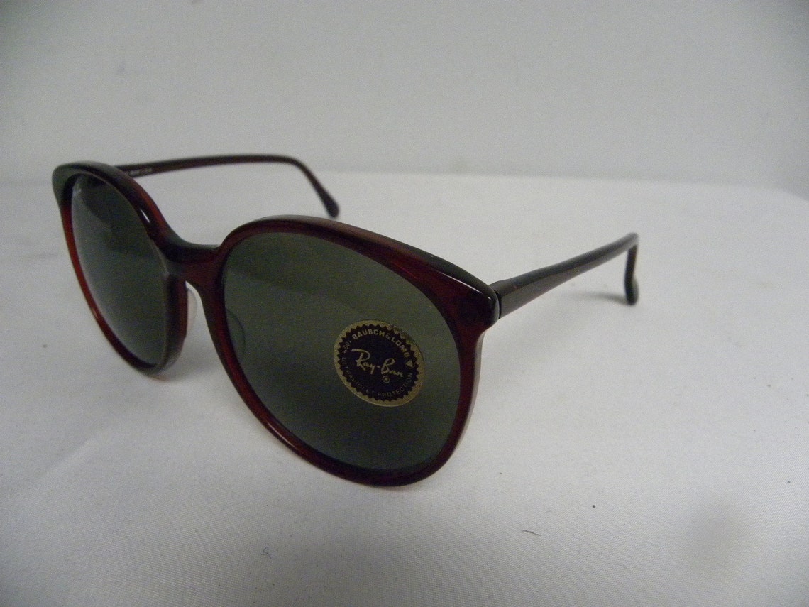 New Vintage B&L Ray Ban Traditionals Trish Wine Tint W0345