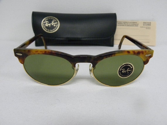 ray ban oval vintage