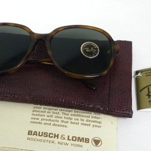 New Vintage B&L Ray Ban Round Metal Gold G31 Silver Full New Vintage B&L Ray Ban Round Metal Gold G31 Silver Full