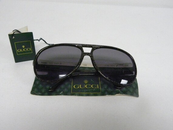 vintage gucci aviator sunglasses