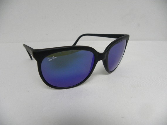 新品 ビンテージ B&L Ray Ban Cats 1000 マットブラック G-15 ブルー