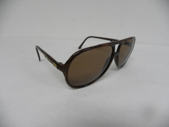 New Vintage Gucci 1107/S 76S Dark Brown Aviator I… - image 4