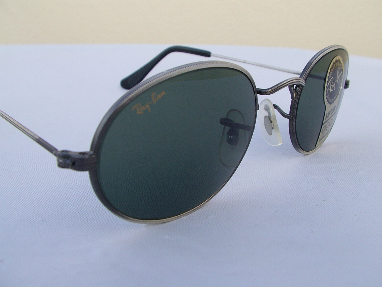 New Vintage B&L Ray Ban Classic Collection I Pewter G-15 W1283