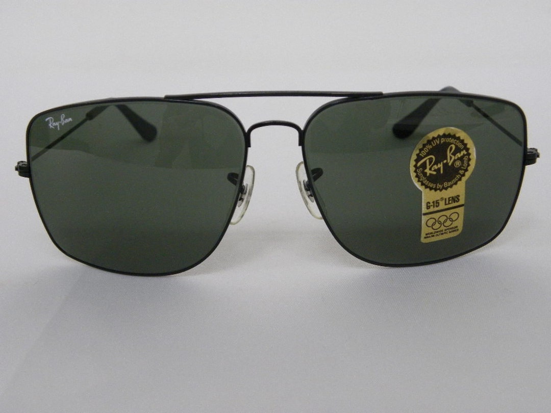 New Vintage B&L Ray Ban Classic Metals Explorer Black G-15 - Etsy