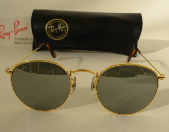 ray ban round vintage