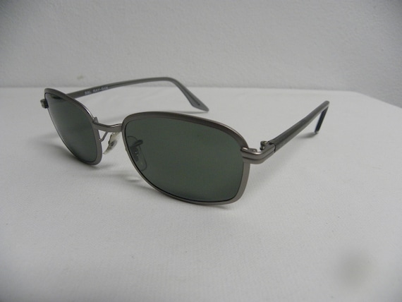 New Vintage B&L Ray Ban Sidestreet 1998 Metal Square Matte Steel