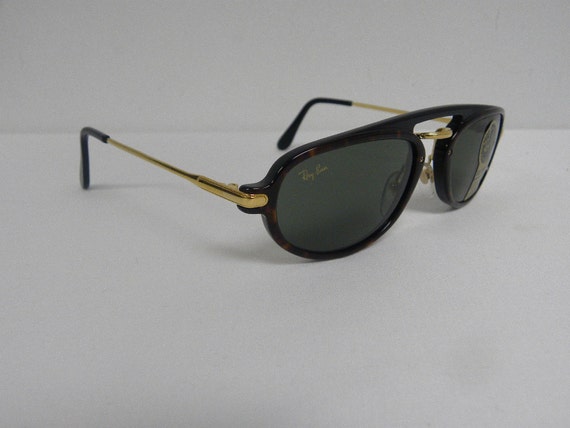 New Vintage B&L Ray Ban Traditionals Tortoise Black G-15 Premier
