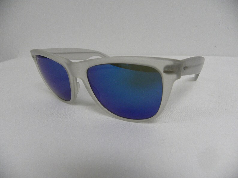 New Vintage B&L Ray Ban Wayfarer II Matte Crystal Frosted ...