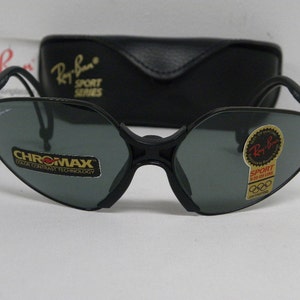 New Vintage B&L Ray Ban Sport Series 1 G-20 CM Chromax Lenses W1736 Sunglasses NOS Wrap