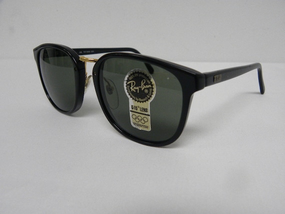 New Vintage B&L Ray Ban Traditionals Premier II W0926 Ebony Black