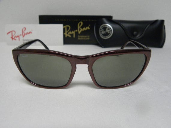 New Vintage B L Ray Ban Predator 1 Ps1 Style I Crimson Rage Etsy