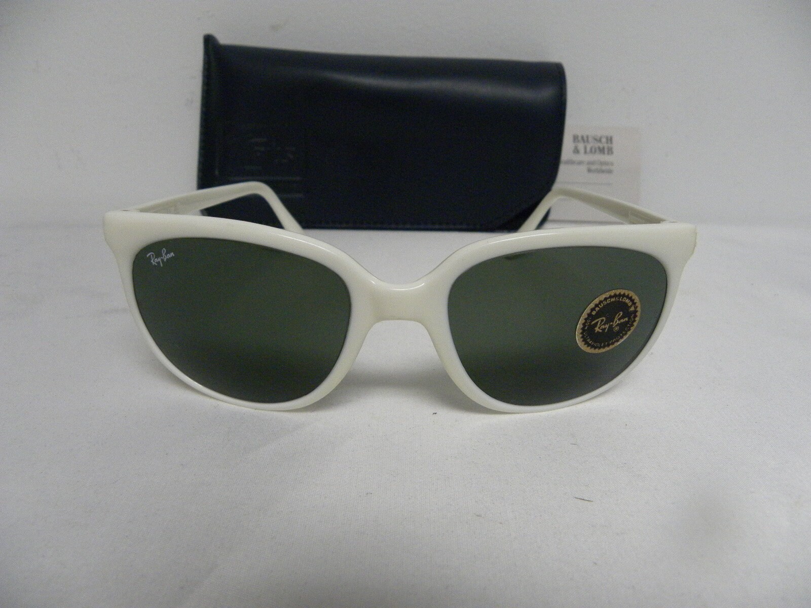 New Vintage B&L Ray Ban Cats 1000 White G-15 Sunglasses USA - Etsy Israel