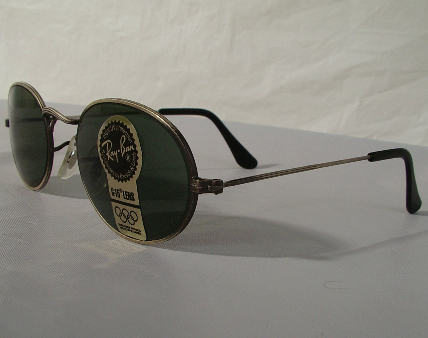 New Vintage B&L Ray Ban Classic Collection I Pewter G-15 W1283
