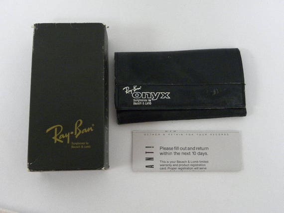 New Vintage B&L Ray Ban Onyx Style 2 Medium Tortoise W0793  display picture 3