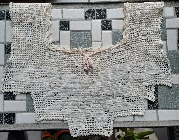 Antique Child's Crocheted Bodice