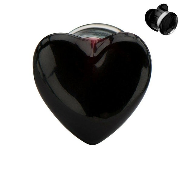 Heart Plugs Etsy