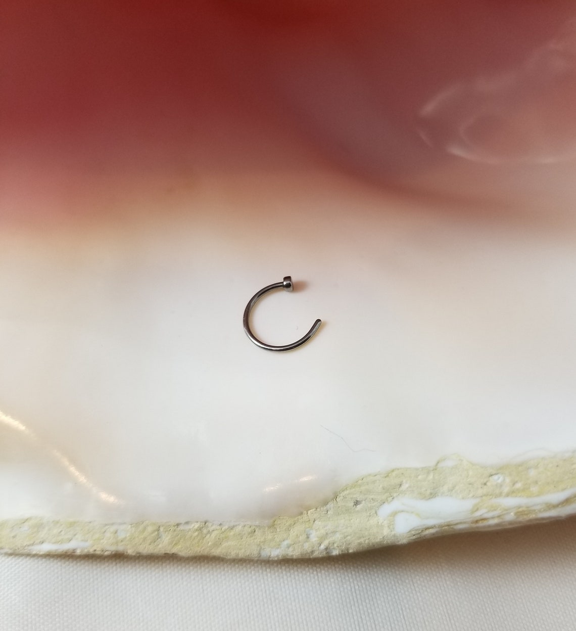 18G Stainless Steel Nose Hoop 5/16 8mm diameter Etsy
