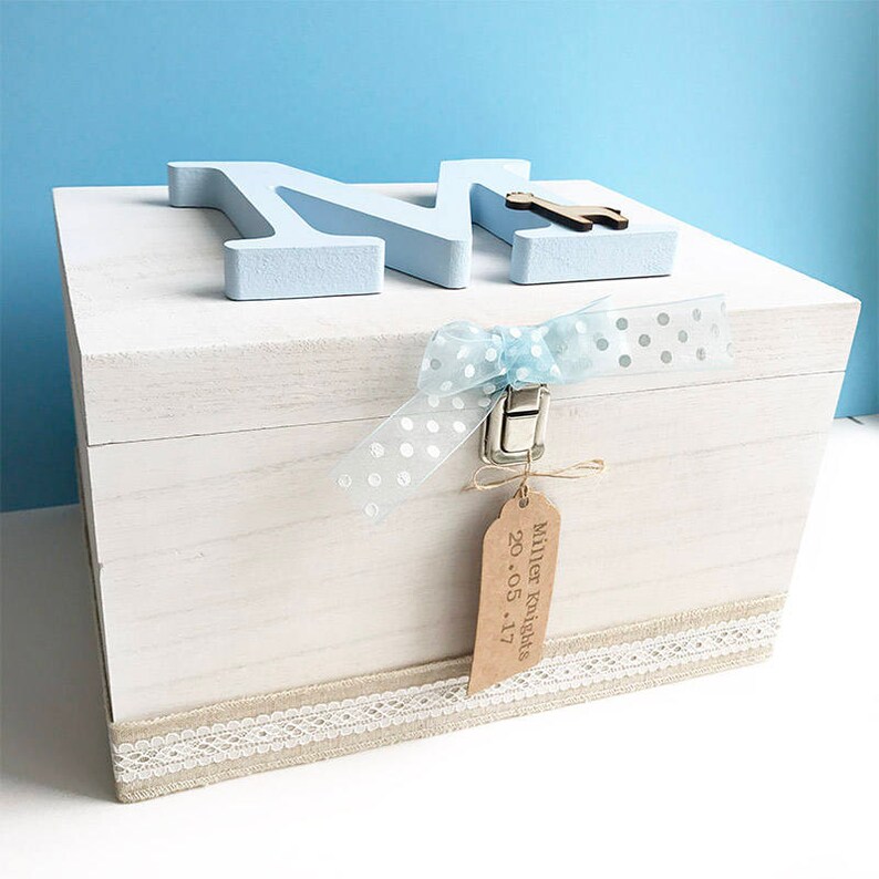 baby boy keepsake box