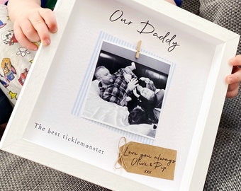 Best Daddy Photo Frame- Fathers Day Gift- Personalised Daddy Gift - Best Ticklemonster Frame