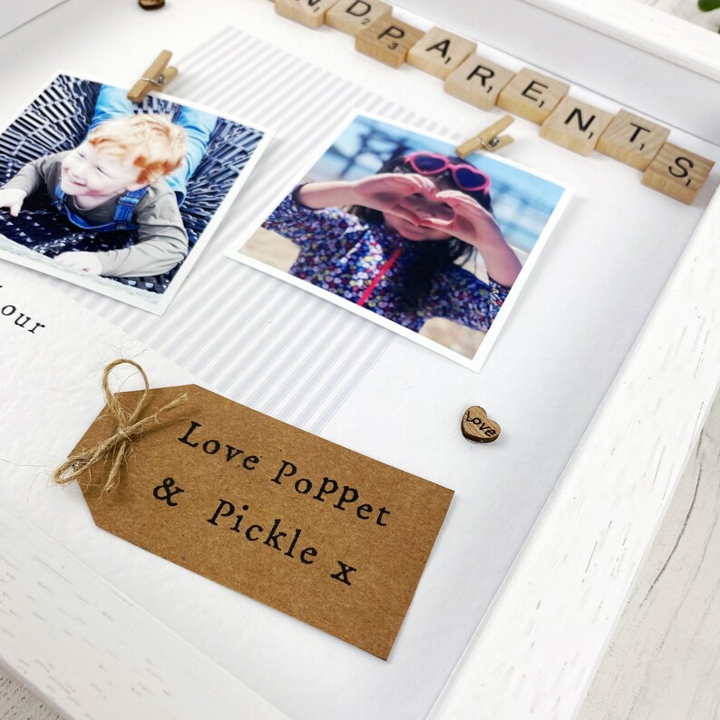 Grandparents Photo Frame Personalised Frame Grandparents Etsy UK