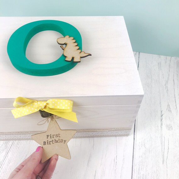 first birthday keepsake box