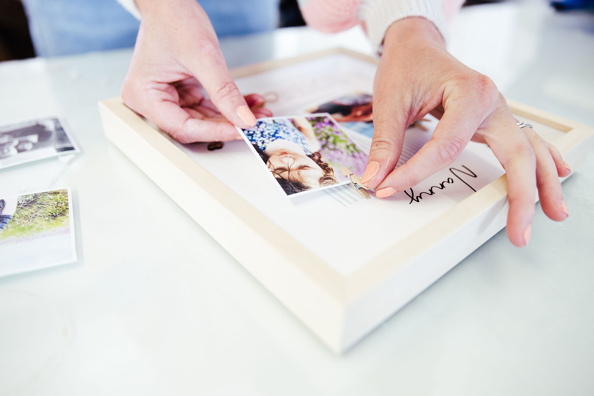 Great Grandma Frame Personalised Scrabble Frame Photo Frame Etsy UK