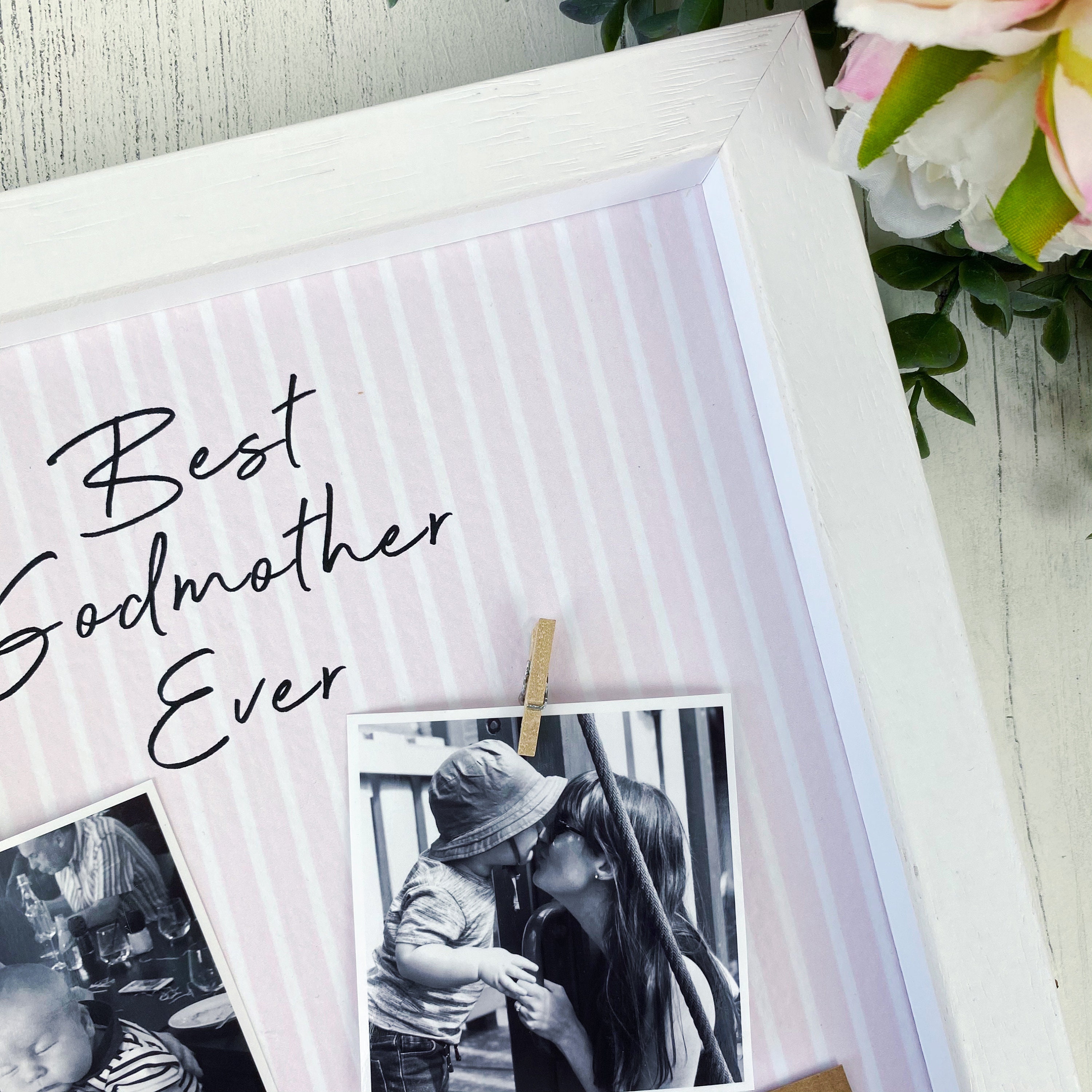 Godmother Photo Frame Personalised Godmother Gift Best Etsy