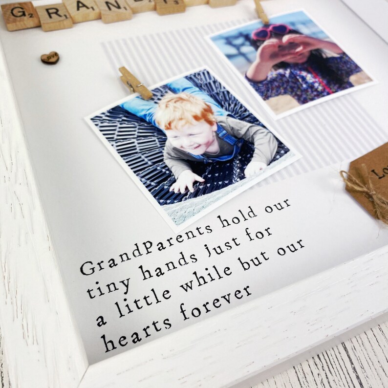 Grandparents Photo Frame Personalised Frame Grandparents Etsy UK