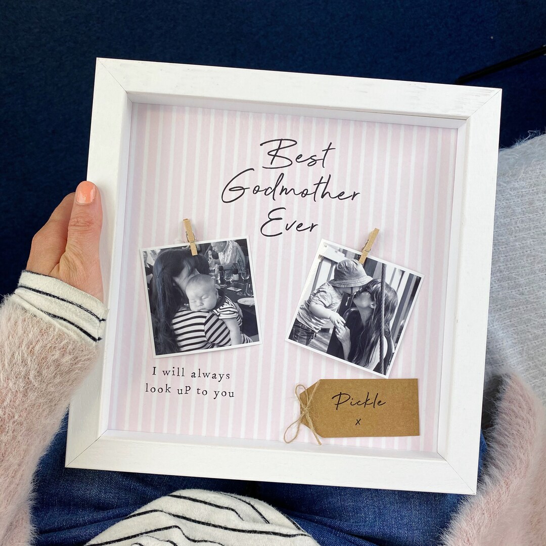 Godmother Photo Frame Personalised Godmother Gift Best Godmother Ever