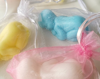 Thank you gifts - 1 pc Sleeping Baby Soap , For Newborn Gift , First birthday Party / Baby shower guest mini soaps- Client mini gift