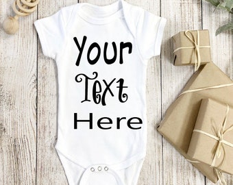 Personalized Baby One Piece Romper