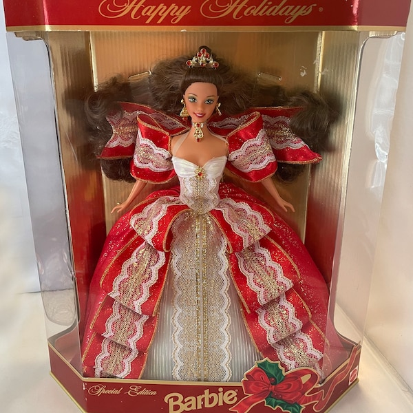 Misprinted 1997 Holiday Barbie - Etsy