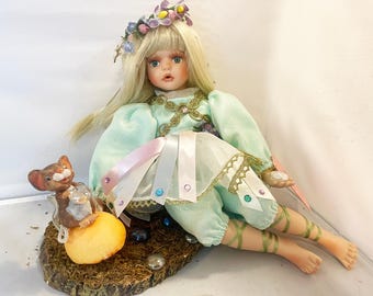 Paradise Galleries - Rainbow's Jewels - Fairies in the Mist Doll