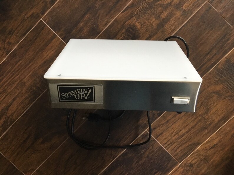 Stampin Up Light Box Table For Tracing Stenciling Etsy