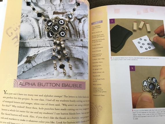 Sandra McCalls Rubber Stamped Jewelry