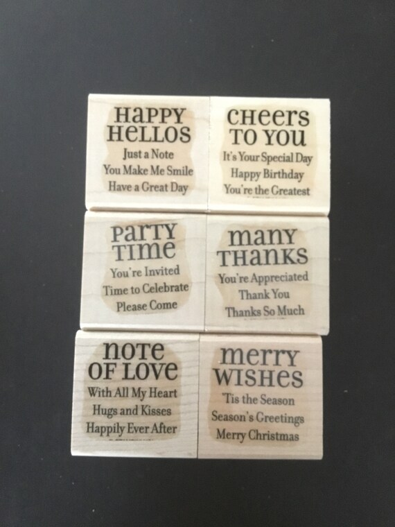 Stampin Up! Lots of Thoughts Stamp Set, Card Making, Scrapbooking  display picture 1